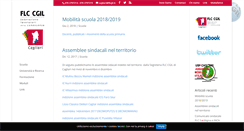 Desktop Screenshot of flcgilcagliari.it